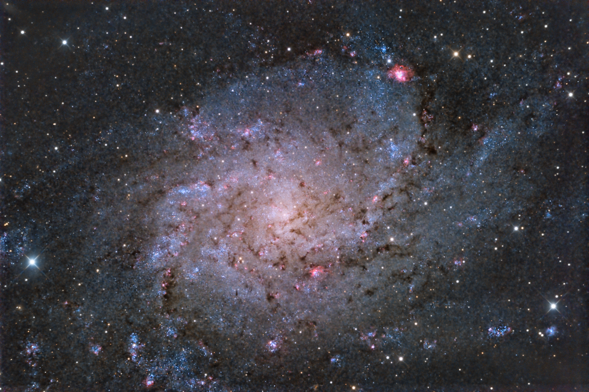 ＜☆特集☆＞～リモート天文台でM33（さんかく座銀河）♪～